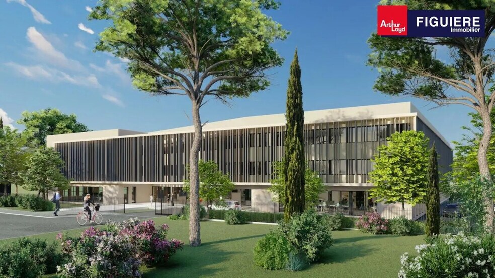 190 Rue Léon Foucault, Aix-en-Provence à louer - Photo de l’immeuble – Image 2 sur 8