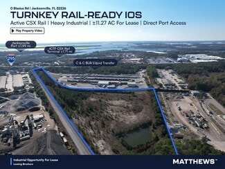 Plus de détails pour 0 Blasius Rd, Jacksonville, FL - Terrain à louer