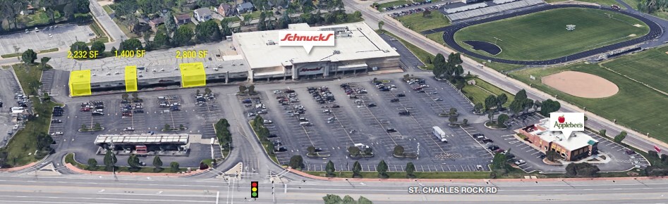 9000-9070 St. Charles Rock Rd, Saint John, MO à louer - Photo de l’immeuble – Image 1 sur 2