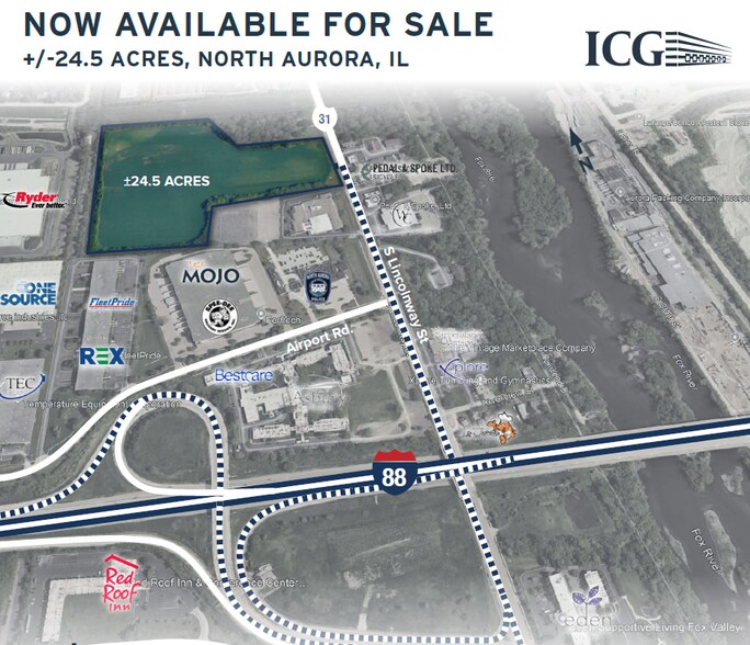136 S Lincolnway, North Aurora, IL à vendre - Photo principale – Image 1 sur 2