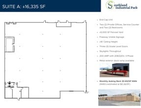 105 W 35th St, National City, CA à louer Plan d’étage– Image 1 sur 2