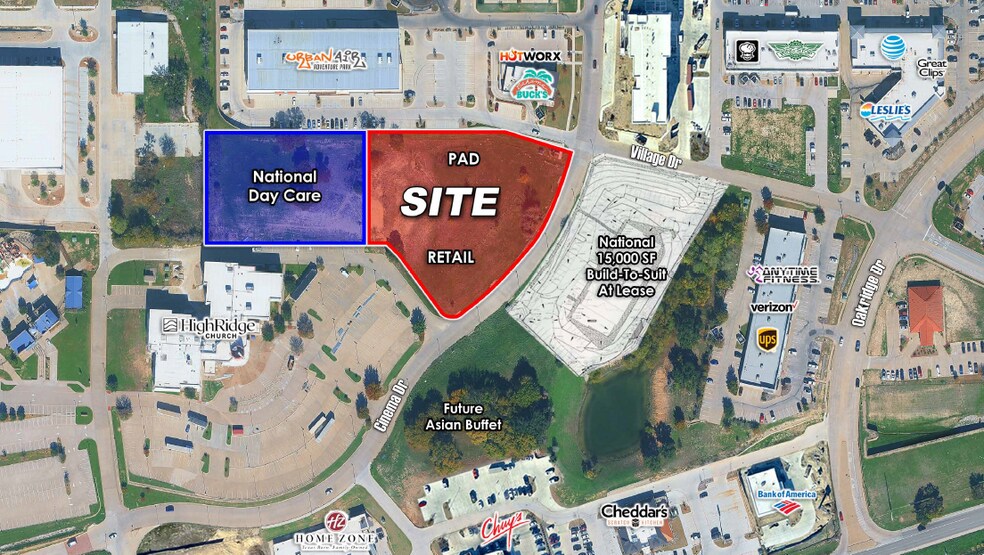 2050 Cinema Drive, Hudson Oaks, TX à vendre - Photo de l’immeuble – Image 2 sur 5