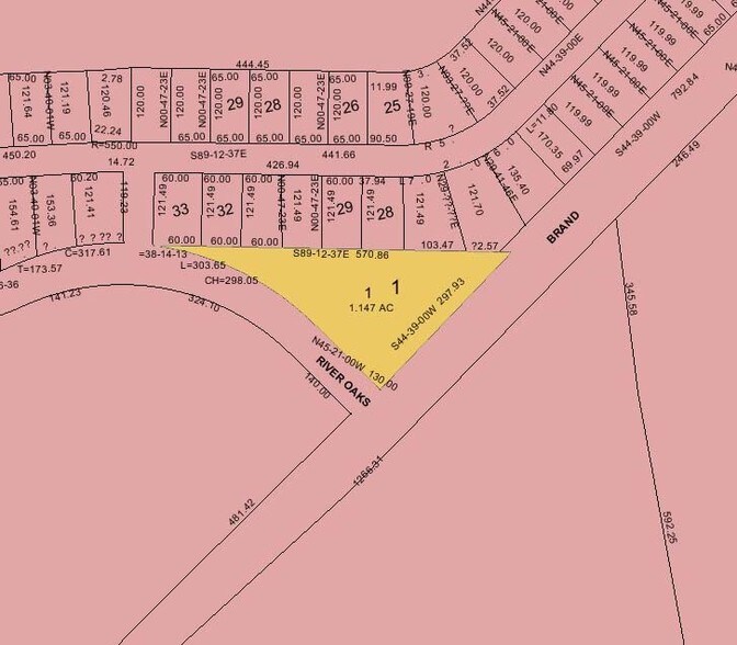 4502 River Oaks Pky, Garland, TX à louer - Plan cadastral – Image 3 sur 6
