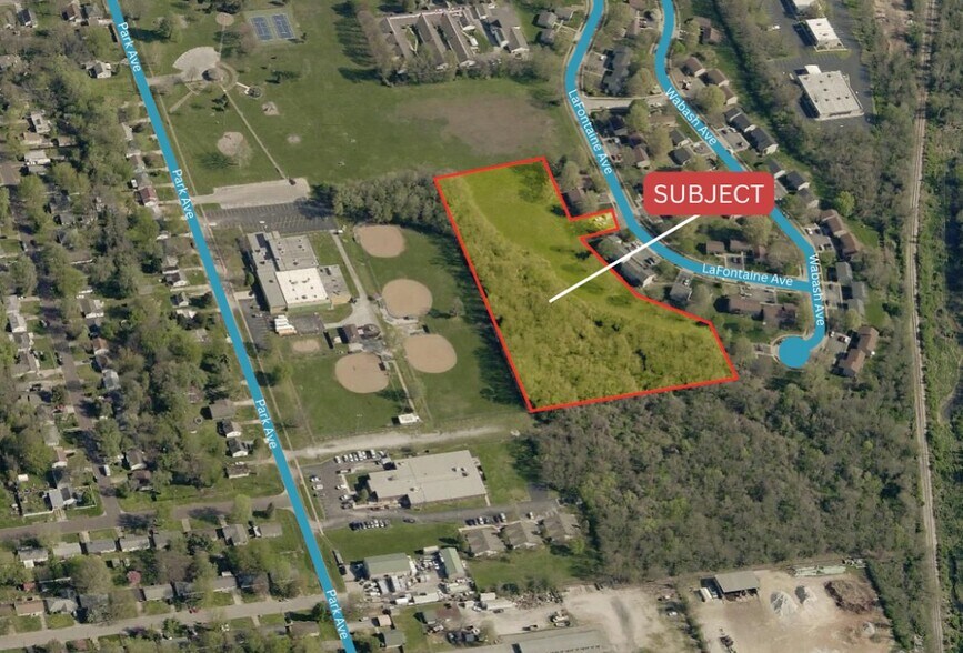 711 S Lafontaine Ave, Springfield, MO à vendre - Aérien – Image 2 sur 2