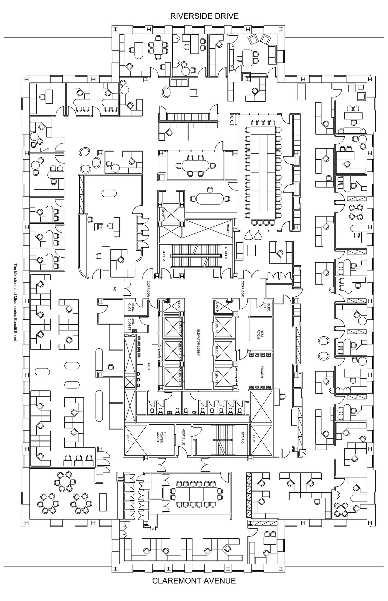 475 Riverside Dr, New York, NY à louer Plan de site– Image 1 sur 1