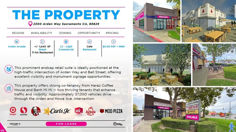 2300-2304 Arden Way, Sacramento, CA à louer - Photo de l’immeuble – Image 2 sur 14