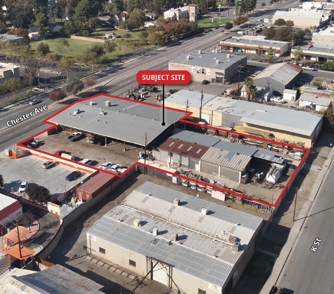 3500 Chester Ave, Bakersfield, CA à vendre - Aérien – Image 1 sur 13