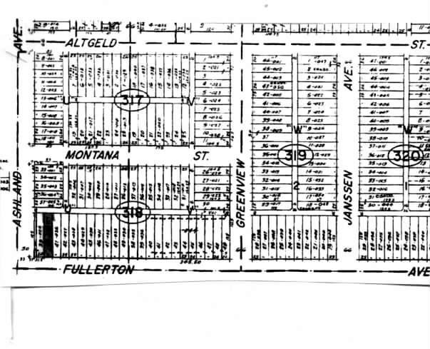 1552 W Fullerton Ave, Chicago, IL à vendre - Plan cadastral – Image 2 sur 4