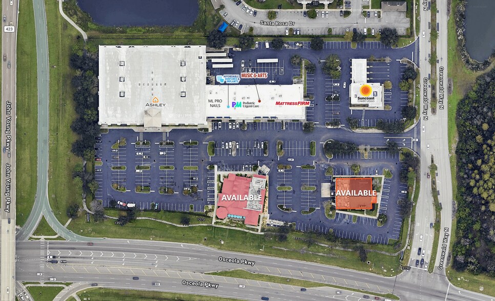 1201-1301 W Osceola Pky, Kissimmee, FL à louer - Photo de l’immeuble – Image 2 sur 5