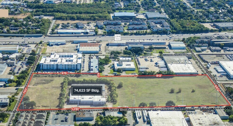 7171 Grand Blvd, Houston, TX à vendre - Aérien – Image 2 sur 3