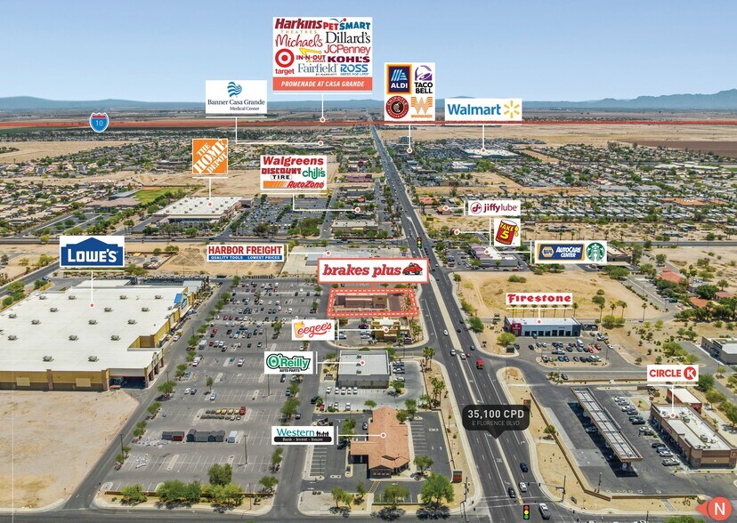 1452 E Florence Blvd, Casa Grande, AZ à vendre - Photo de l’immeuble – Image 3 sur 5