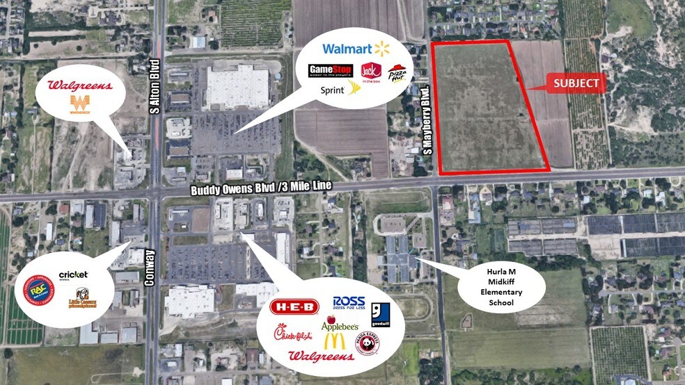 Buddy Owens Three Mile Line, Palmhurst, TX à vendre - Autre – Image 2 sur 2