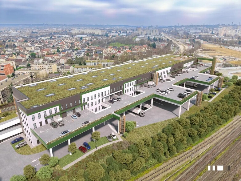 Bureau dans Bondy à louer - Photo de l’immeuble – Image 1 sur 22