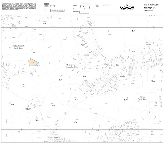Stuckey Rd, Indian Head, MD à vendre - Plan cadastral – Image 2 sur 2