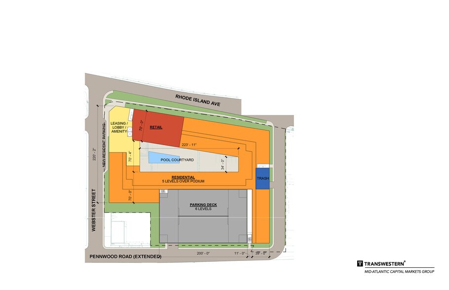 4505 Rhode Island Ave, North Brentwood, MD à vendre - Plan d’étage type – Image 2 sur 4