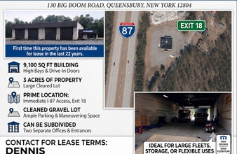 130 Big Boom Rd, Queensbury, NY à louer Aérien– Image 1 sur 1