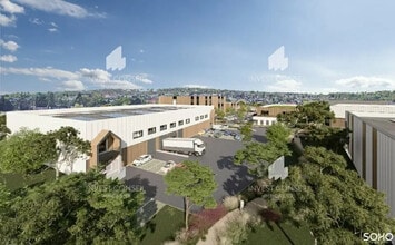 Ézanville - Vue aérienne  vue de carte