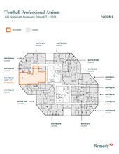 425 Holderrieth Blvd, Tomball, TX à louer Plan d’étage– Image 1 sur 1