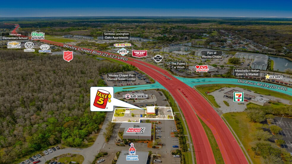 27266 Wesley Chapel Blvd, Wesley Chapel, FL à vendre - Photo de l’immeuble – Image 2 sur 5