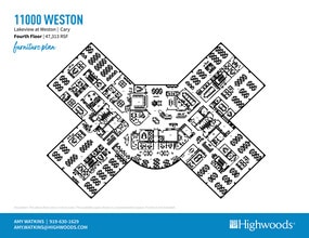 11000 Weston Pky, Cary, NC à louer Plan d’étage– Image 1 sur 1