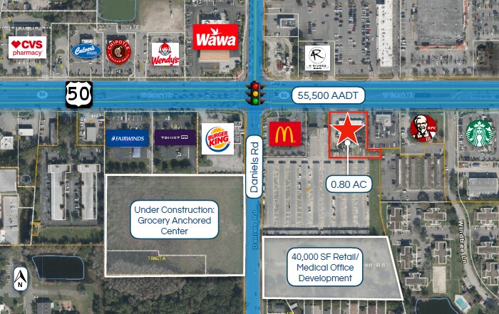 13400 W Colonial Dr, Winter Garden, FL à louer - Aérien – Image 1 sur 1