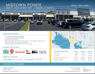Plus de détails pour 2525-2543 N Dale Mabry Hwy, Tampa, FL - Local commercial à louer