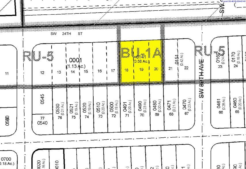 8922 SW 24th St, Miami, FL à louer - Plan cadastral – Image 2 sur 5