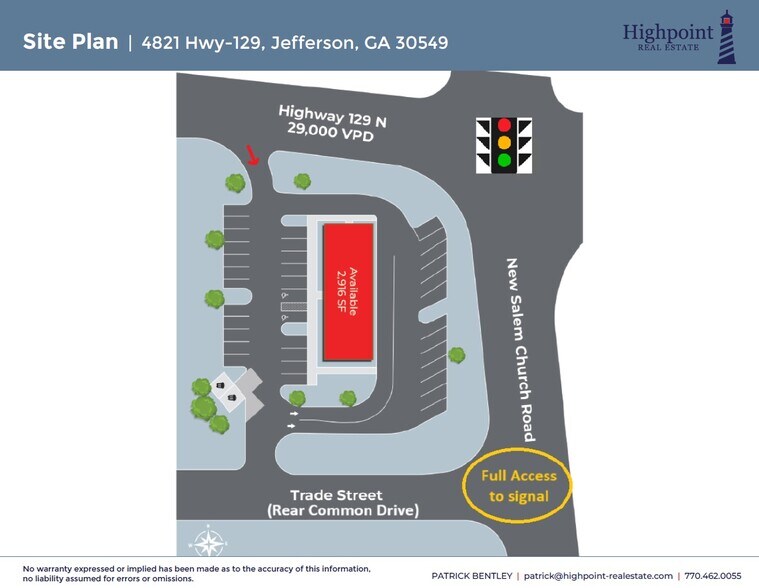 4821 Us-129 Hwy, Jefferson, GA à vendre - Photo de l’immeuble – Image 3 sur 5
