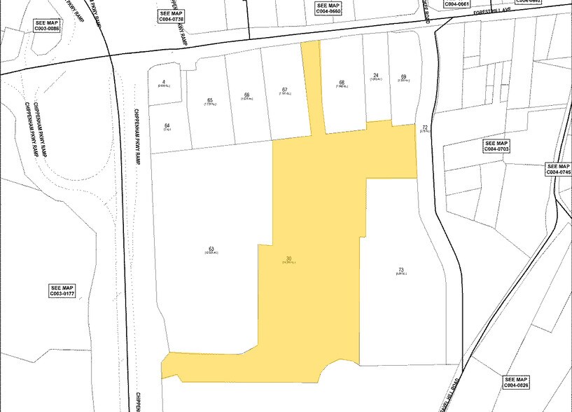 7101 Forest Hill Ave, Richmond, VA à louer - Plan cadastral – Image 2 sur 11
