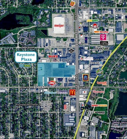 2240-2346 E 52nd St, Indianapolis, IN à louer - Photo de l’immeuble – Image 3 sur 3