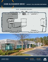 4300 Alexander Dr, Alpharetta, GA à louer Plan d’étage– Image 2 sur 2