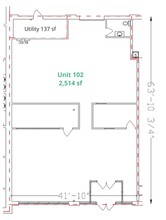 10210 111 Ave, Grande Prairie, AB à louer Plan d’étage– Image 1 sur 1
