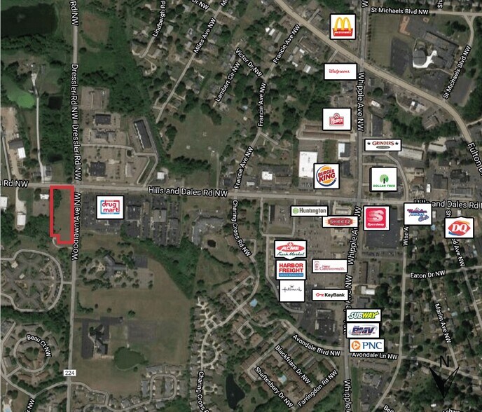 2837 Woodlawn NW ave, Canton, OH à vendre - Photo principale – Image 1 sur 2