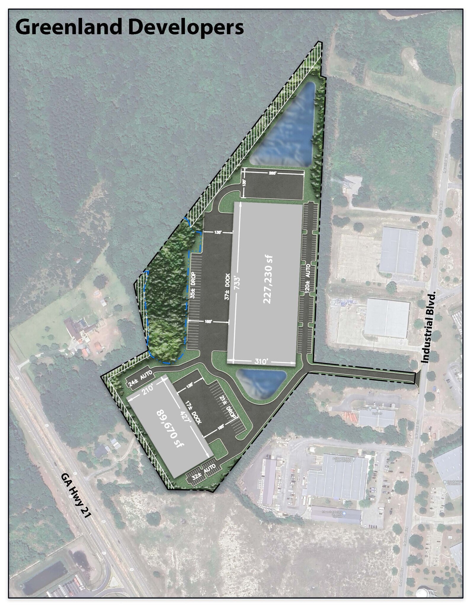 205 Industrial Blvd, Rincon, GA à louer Photo de l’immeuble– Image 1 sur 3
