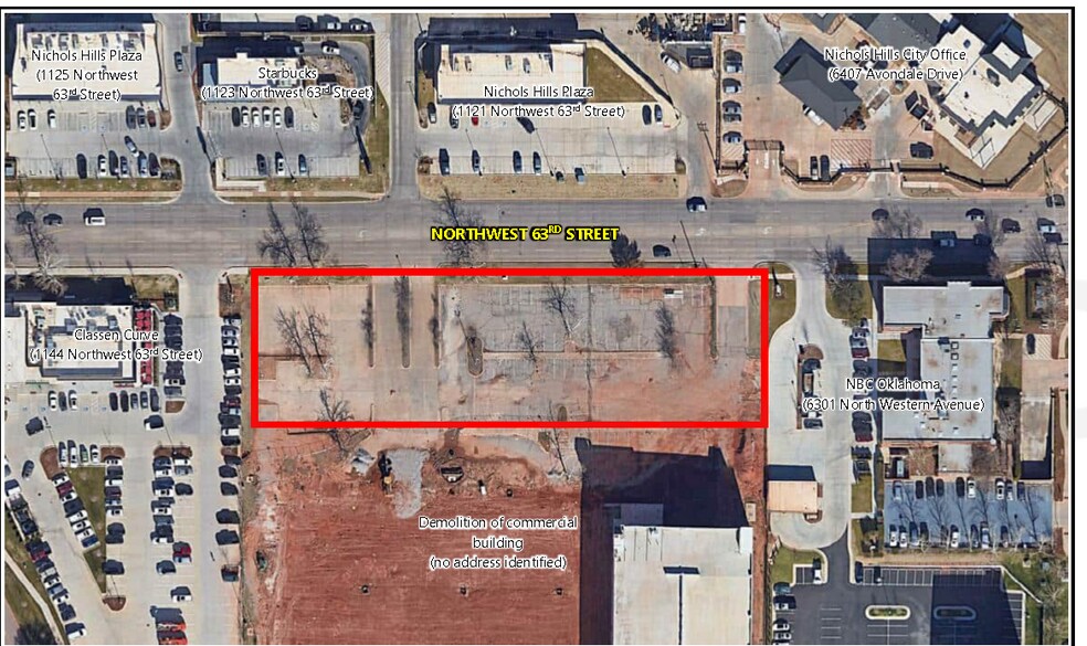 1120 NW 63rd St, Oklahoma City, OK à louer - Aérien – Image 1 sur 3