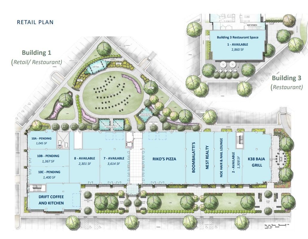 1000 Lake Park Blvd N, Carolina Beach, NC à louer Plan de site– Image 1 sur 1