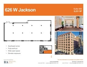 626 W Jackson Blvd, Chicago, IL à louer Photo intérieure– Image 2 sur 4