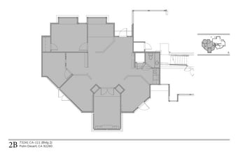 73241 Highway 111, Palm Desert, CA à louer Plan d’étage– Image 2 sur 2