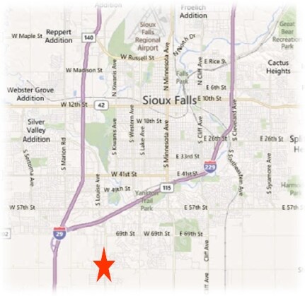 2520 S Louise Ave, Sioux Falls, SD à louer - Aérien – Image 1 sur 2