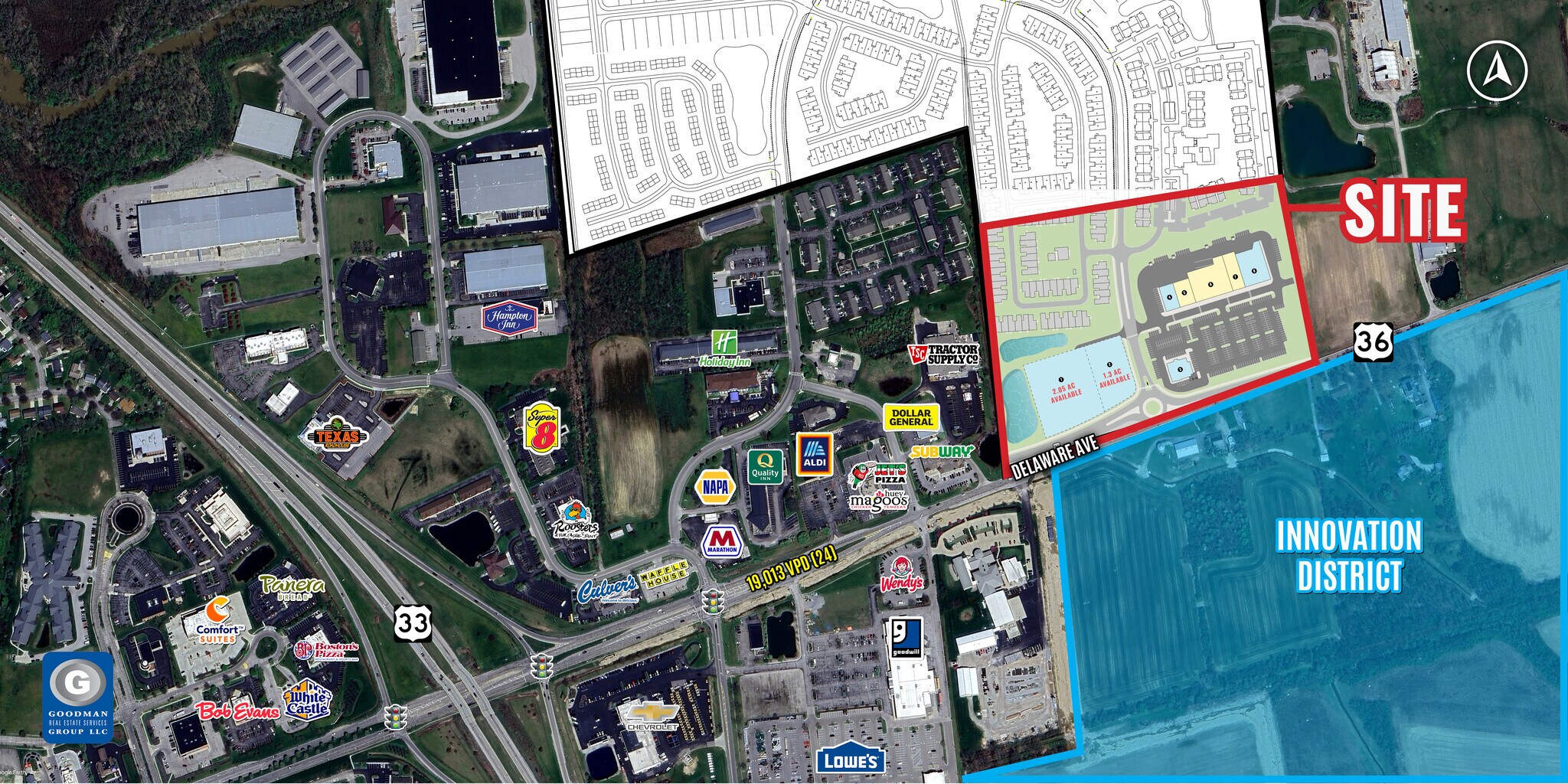 15499 US-36, Marysville, OH à louer Photo de l’immeuble– Image 1 sur 5