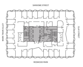 505 Sansome St, San Francisco, CA à louer Plan d’étage– Image 1 sur 1