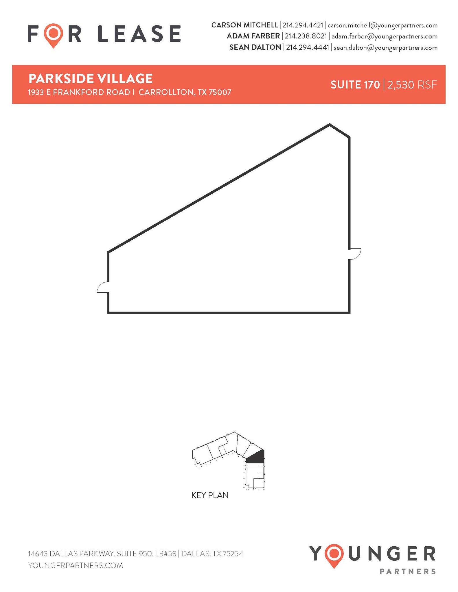 1933 E Frankford Rd, Carrollton, TX à vendre Plan d’étage– Image 1 sur 1