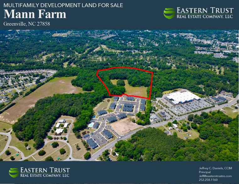 0 Mann Farm Rd, Greenville, NC à vendre - Aérien – Image 1 sur 4