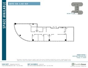 4830 W Kennedy Blvd, Tampa, FL à louer Plan d’étage– Image 1 sur 1