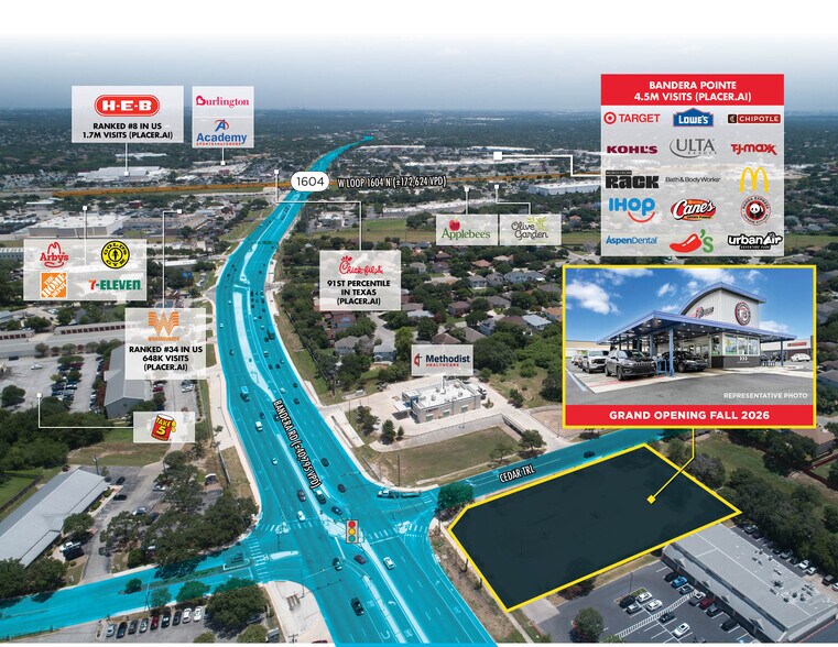 12405 Bandera Rd, Helotes, TX à vendre - Photo de l’immeuble – Image 3 sur 5
