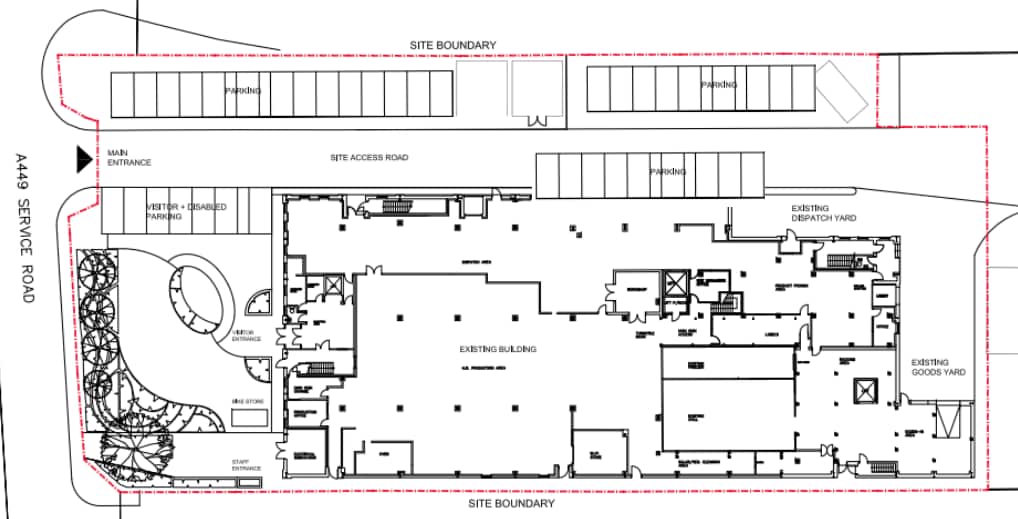 Stafford Rd, Wolverhampton à vendre Plan d’étage– Image 1 sur 1
