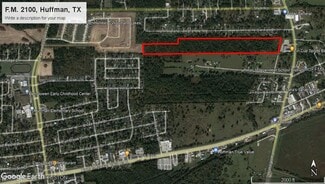 Plus de détails pour 24000 FM 2100, Huffman, TX - Terrain à vendre