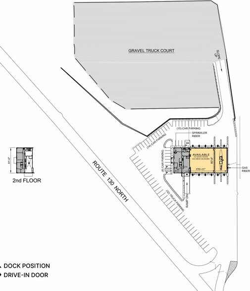 2382 US Highway 130, Dayton, NJ à louer - Plan de site – Image 3 sur 3