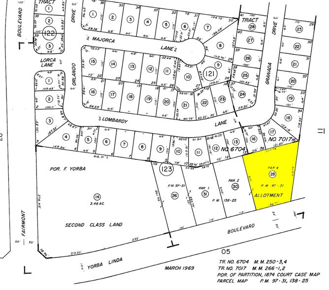 19871 Yorba Linda Blvd, Yorba Linda, CA à louer - Plan cadastral – Image 2 sur 4