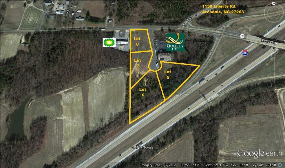 1130 Liberty Rd, Archdale, NC à vendre - Plan cadastral – Image 3 sur 3